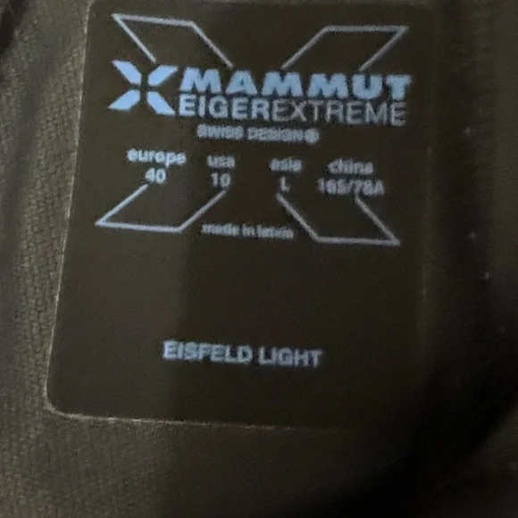 Mammut Eiger Extreme Eisfeld Light Pants - Picture 4 of 5
